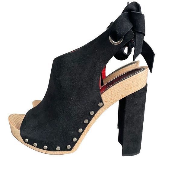 Proenza Schouler Shoes - Proenza Schouler Tie Back Peep-toe Clog Sandals